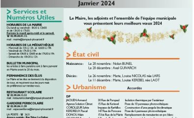 Bulletin municipal Janvier 2024
