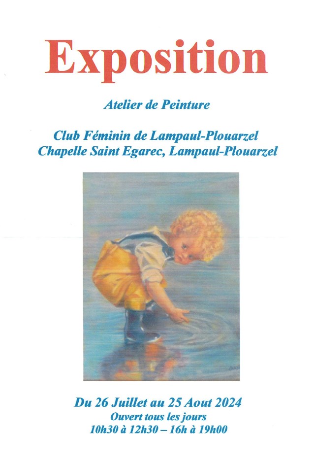 affiche expo club féminin 