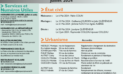 Bulletin municipal Juillet 2024