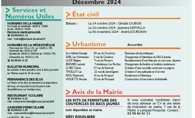 Bulletin municipal décembre 2024