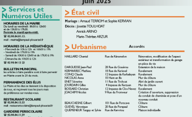 Bulletin municipal Juin 2025