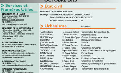 Bulletin municipal Octobre 2025