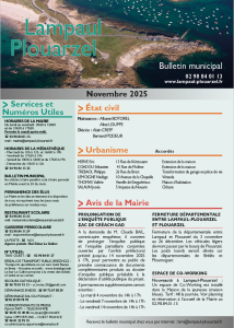 Bulletin municipal Novembre 2025
