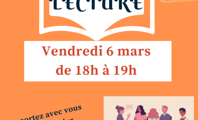 Apéro lecture