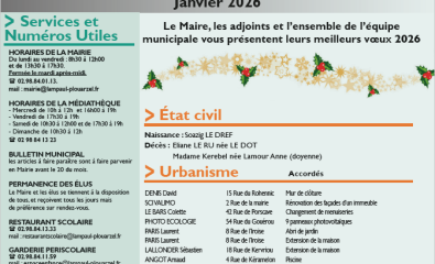 Bulletin municipal Janvier 2026