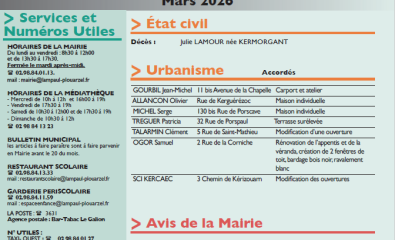 Bulletin municipal Mars 2026